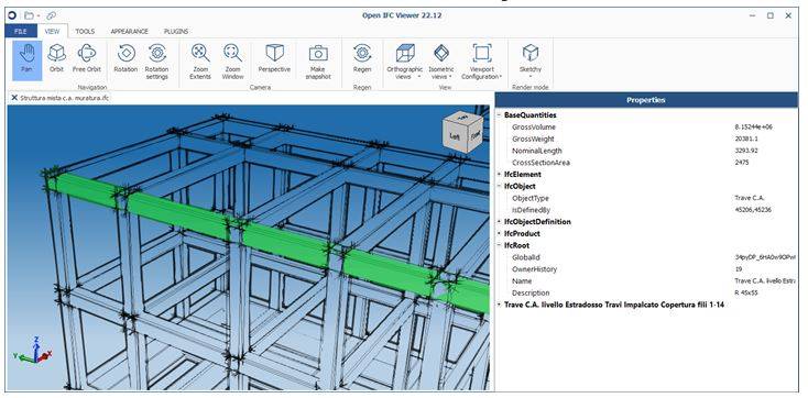 OpenBim, IFC e BaseQuantities