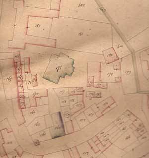 Cartografia storica piazza Scarnafigi