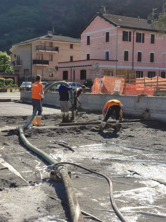 Leca 2-3 di Laterlite garantisce leggerezza e resistenza ad un nuovo parcheggio in Valle d'Aosta