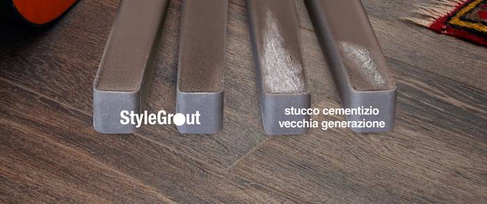 Efflorescenza salina nelle fughe - Differenza tra StyleGrout e stucco cementizio tradizionale