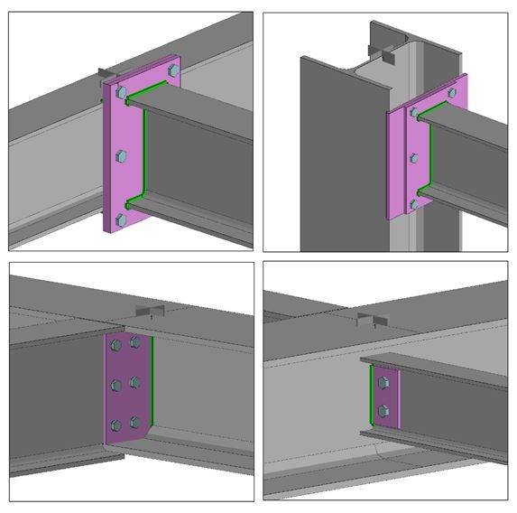 Esempio di nodi realizzati con TMA-30, TMA-31, TMA-32