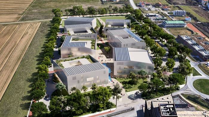 Progetto del Parco Scientifico-Tecnologico Sant’Anna in provincia di Pisa.