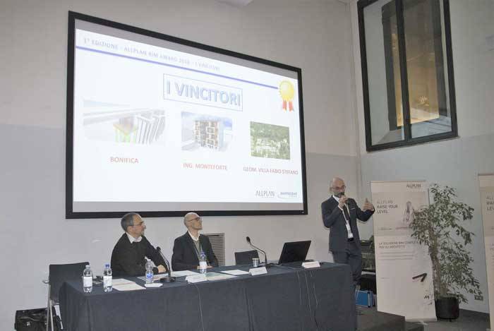 i vincitori della prima edizione degli Allplan BIM Awards