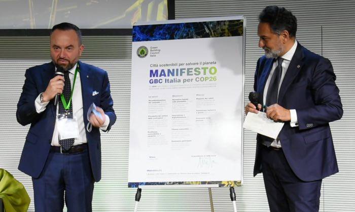 Edilizia sostenibile: GBC Italia lancia il manifesto per COP26