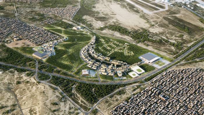 Masterplan di Baku Expo City.