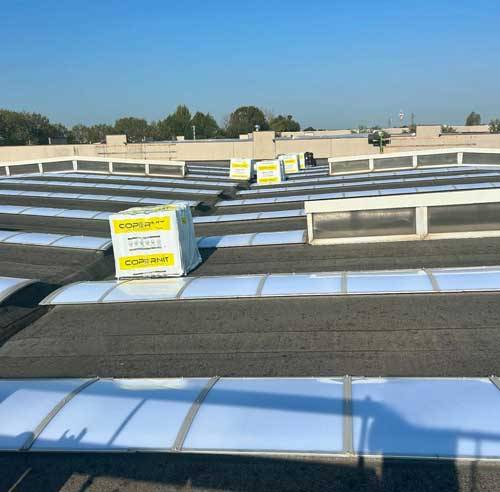 Copertura cool roof resistente alla grandine