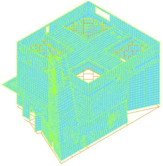 L'uso del software Sismicad nella progettazione del complesso parrochiale