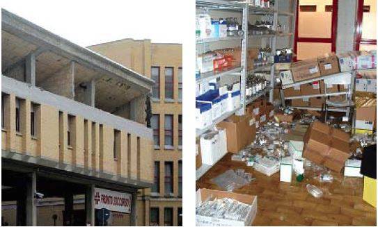 Effetti del terremoto dell’Aquila (2009) sull’Ospedale di Coppito