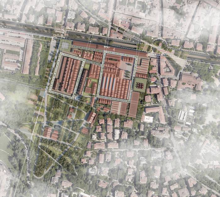 Masterplan, Il Nuovo Parco di Giustizia di Bologna, Ipostudio+Eutropia Architettura.