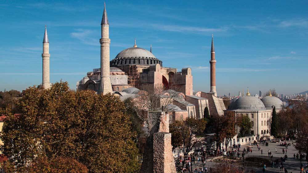 Restauro di Hagia Sophia a Istanbul