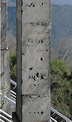 viadotto strallato carpineto I:Fenomeni di Degrado sugli stralli