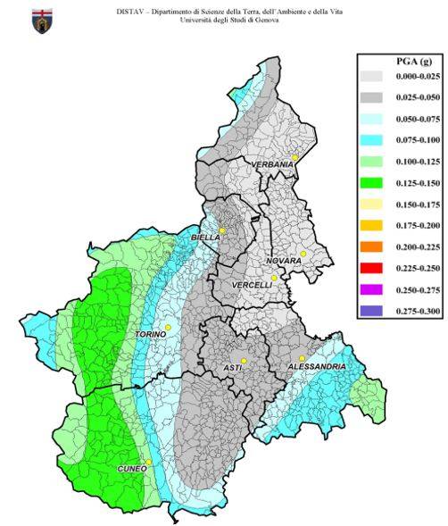 Nuova Zonazione Regione Piemonte