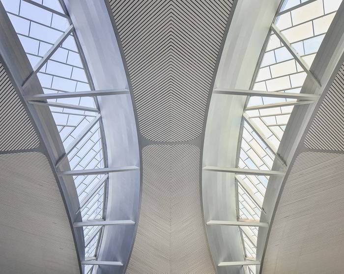 Terminal nuovo all'aeroporto di Chongqing.