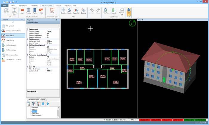 Calcolo dell’isolamento acustico con Edilclima EC704 Requisiti acustici passivi degli edifici