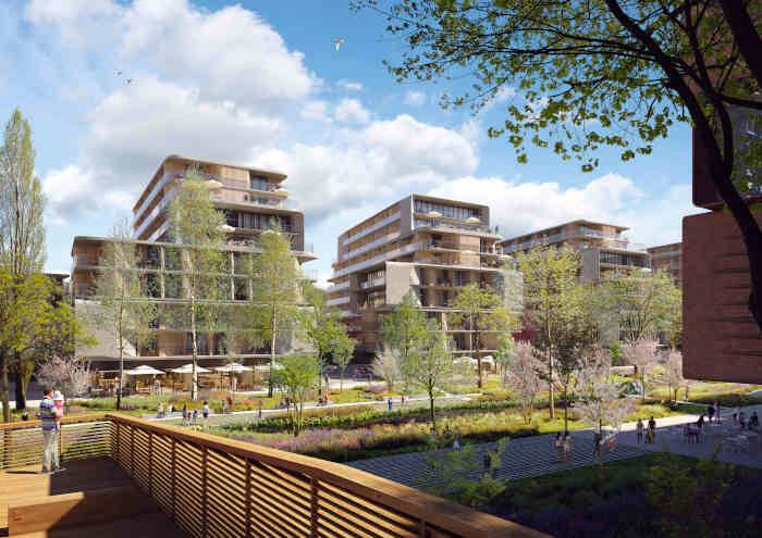Zugló City Center - Design Zaha Hadid Architects