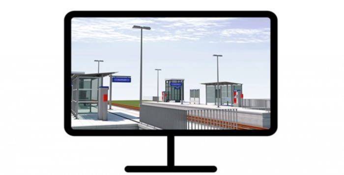 Il progetto template di ALLPLAN per la progettazione delle banchine ferroviarie