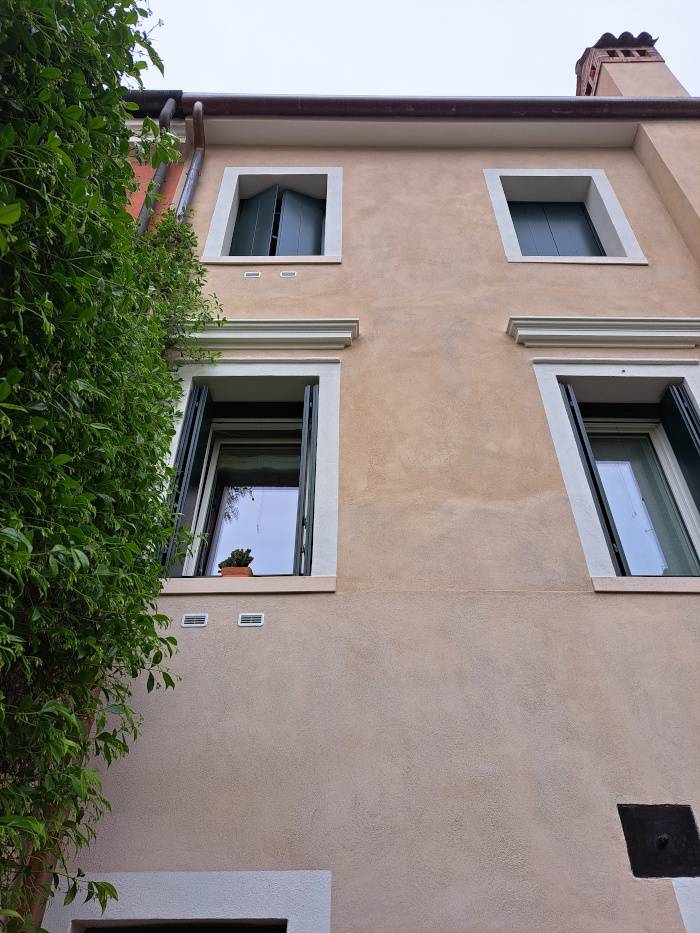 Ristrutturazione Ex collegio Nardari, esterno dell'edificio, Treviso.