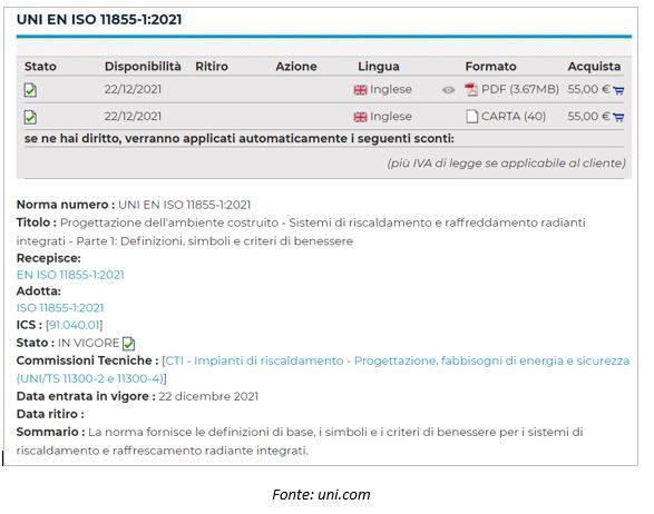 Norma UNI EN ISO 11855