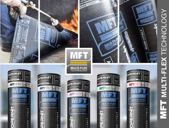 Membrane Copernit con tecnologia MFT per l’impermeabilizzazione ad alte prestazioni delle coperture