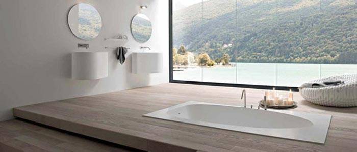 Una riflessione sull’utilizzo consapevole del legno nelle zone umide: bagni, wellness, spa …