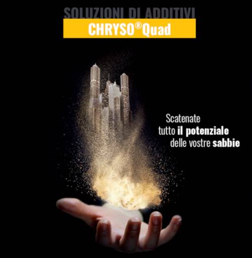 CHRYSO Quad - Additivi per uso di sabbie complesse nel cls