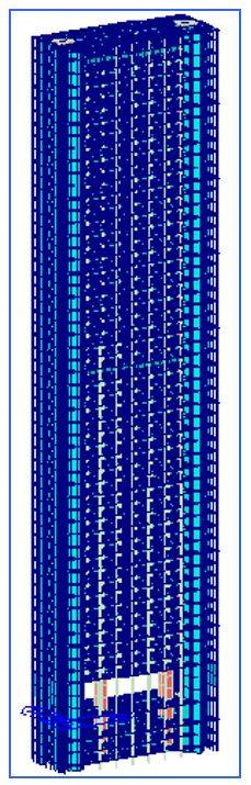 torre-isozaki: la modellazione del vento