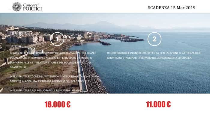 Concorso per la riqualificazione del lungomare di Portici