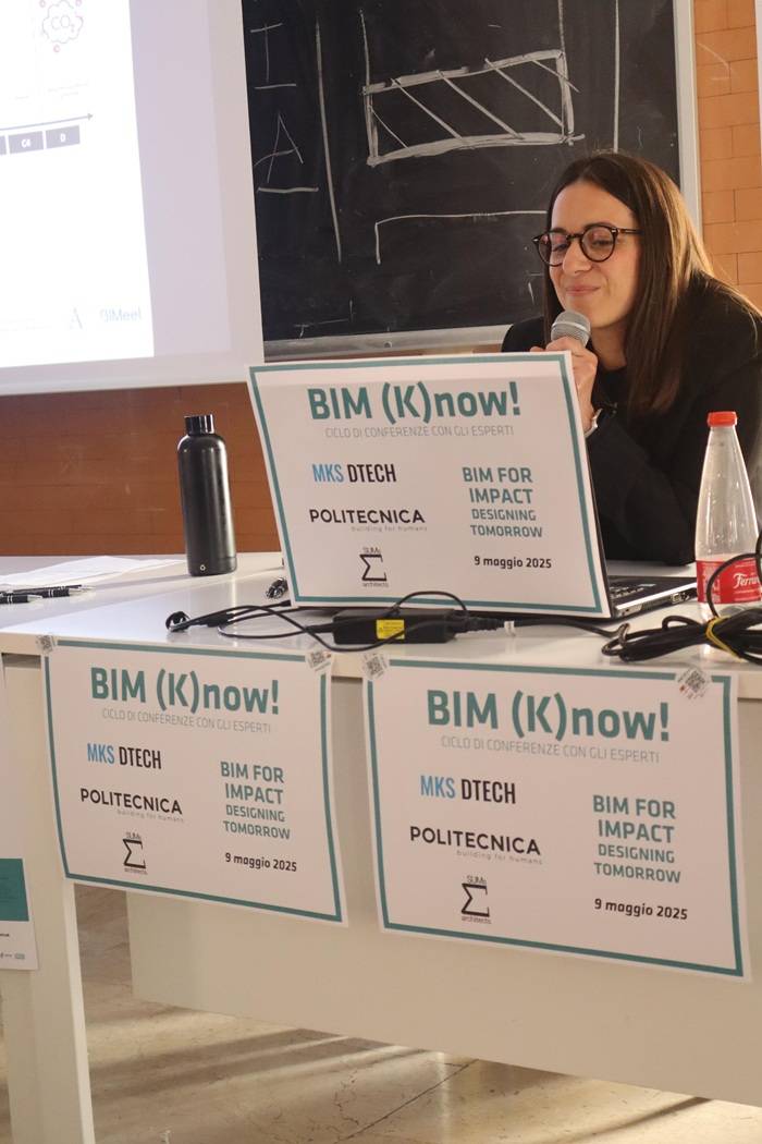 Nunzia Cascone, specialista in sostenibilità ambientale e protocolli internazionali (LEED®, WELL®), intervento per Politecnica – Building for Humans.