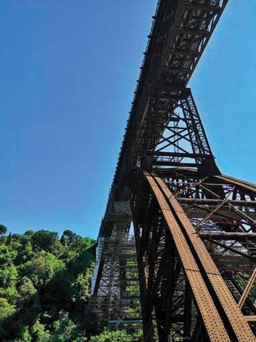 Ponte San Michele sull’Adda - vista dell'impalcato