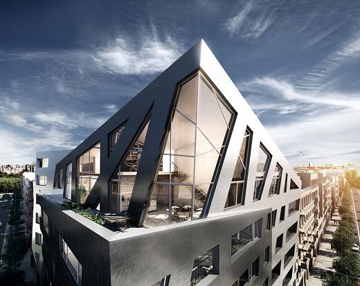 Libeskind firma Sapphire, un edificio antismog a Berlino