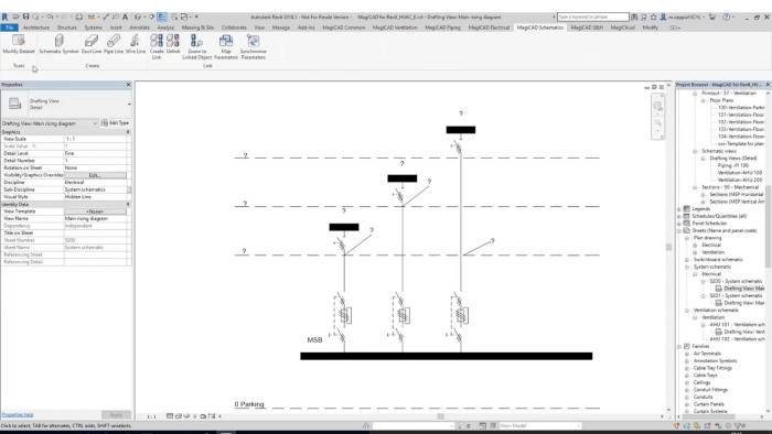 Progettazione schematica MEP con MagiCAD