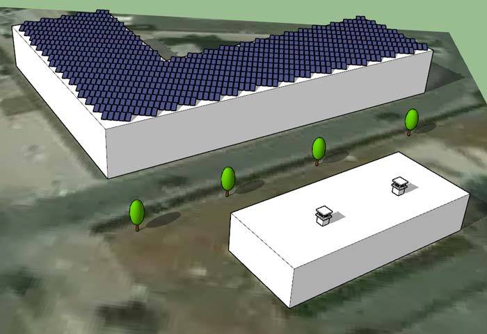 archeliosTM Pro progettazione 3D di impianti fotovoltaici su edifici o su terreno
