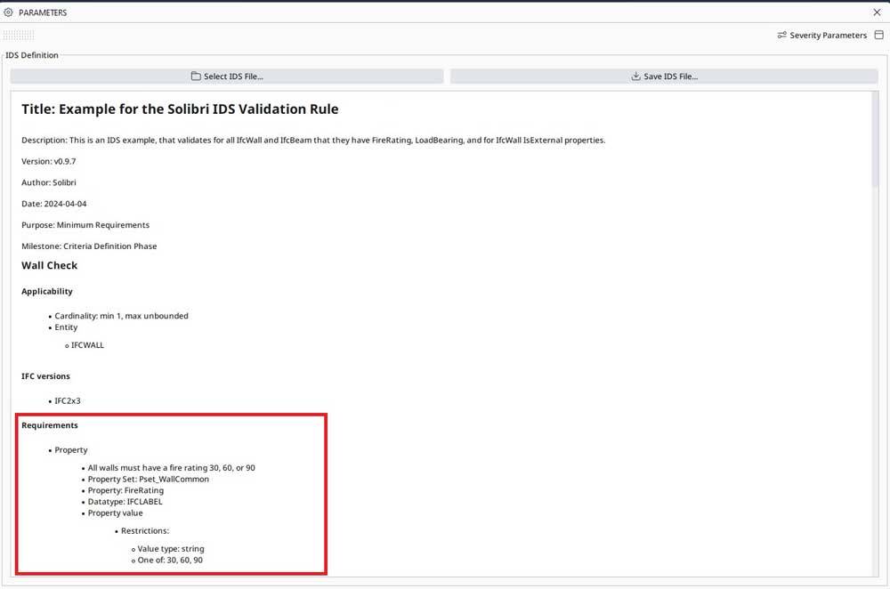 Standard IDS: la verifica del contenuto informativo nei modelli BIM con Solibri