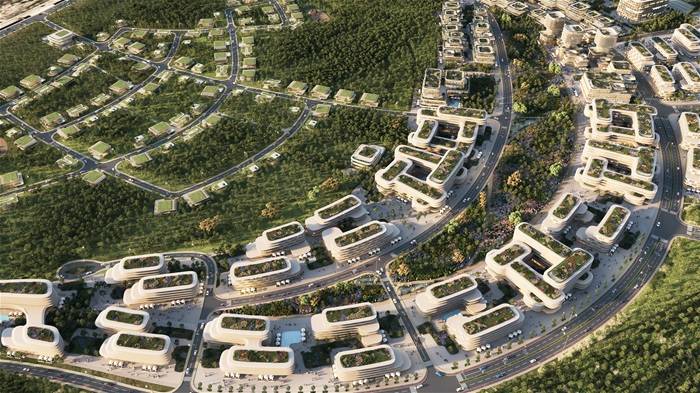 Masterplan di Baku Expo City.