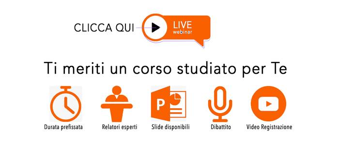 Scopri tutti i webinar in programma