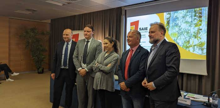 La conferenza stampa di presentazione di SAIE 2022