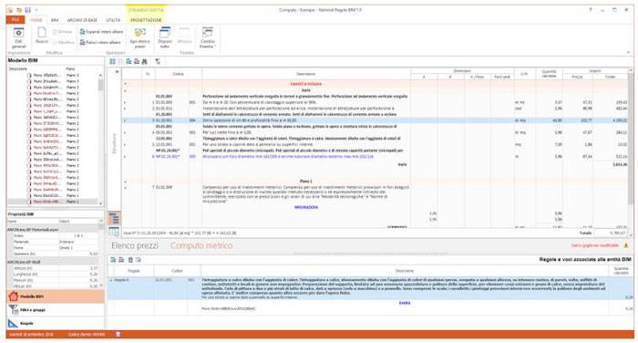 rNamirial RegoloBIM: analisi dei costi dal modello BIM
