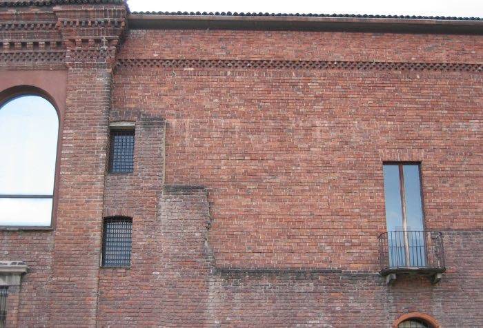 Restauro murature Ospedale Maggiore Milano.