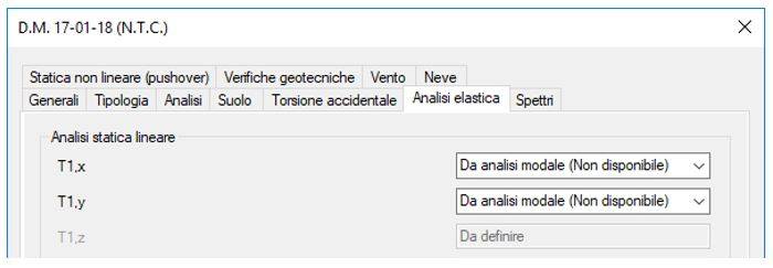 analisi lineari con sismicad