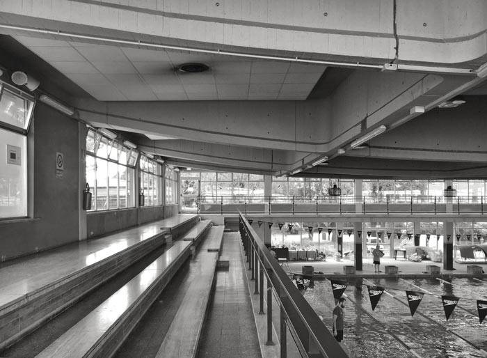 PIER LUIGI NERVI PISCINA MINCIO MILANO