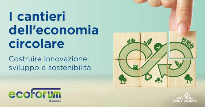 Saint-Gobain Italia sostiene l'Ecoforum di Legambiente