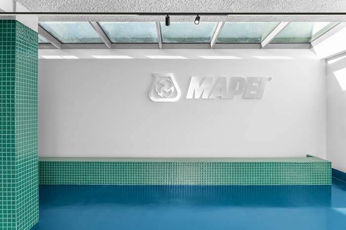 nuovo showroom e centro formativo Mapei di Roma