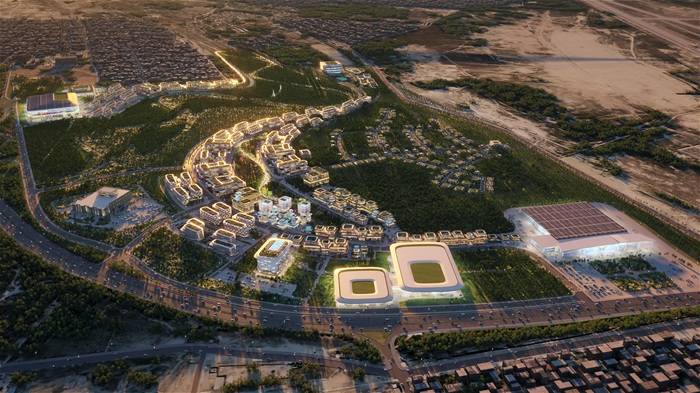 Masterplan di Baku Expo City.
