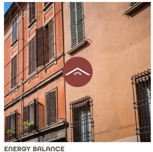 Facciata di edificio storico riqualificato con soluzioni ENERGY BALANCE per l’efficienza energetica, il comfort abitativo e la riduzione dei consumi energetici.
