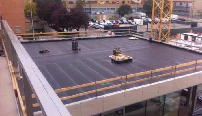 Membrana bituminosa per impermeabilizzare il terrazzo