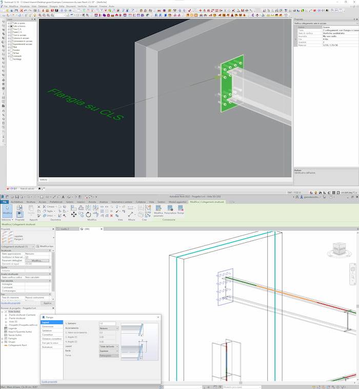 Giunzioni BIM in acciaio con Sismicad e Revit: le giunzioni supportate