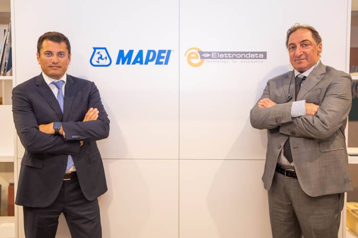 Marco Squinzi, Amministratore Delegato di Mapei - Leonardo Nigro, Amministratore Delegato di Elettrondata